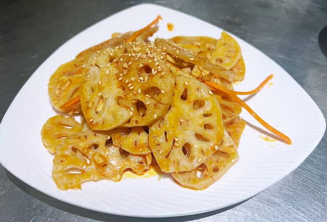 lotus roots salad凉拌莲藕